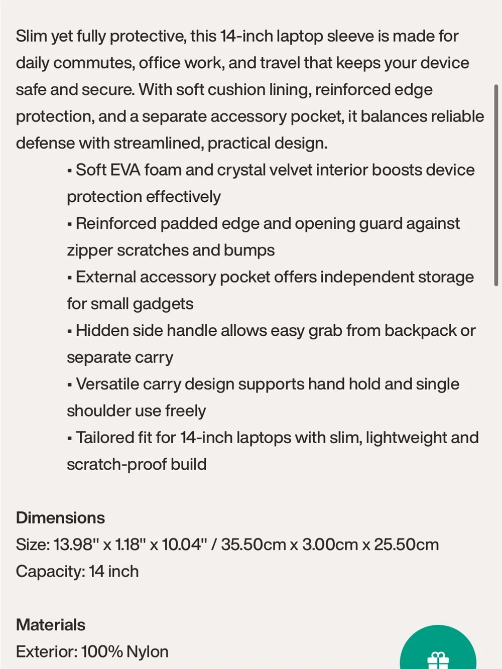 Bagsmart Crush 14